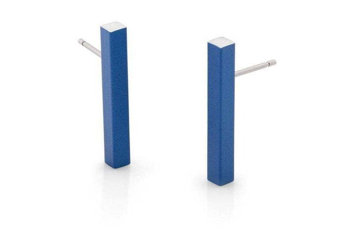 Oorsteker Staafje Blauw O26B