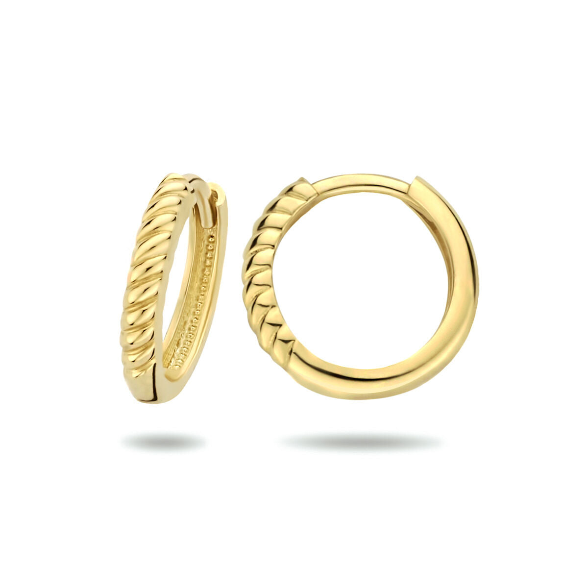 aros 14K oro amarillo