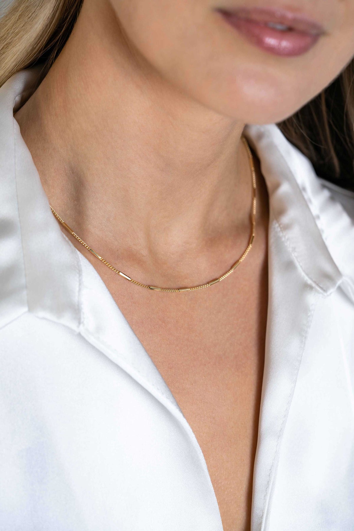 Collar chapado en oro Zic2366 G