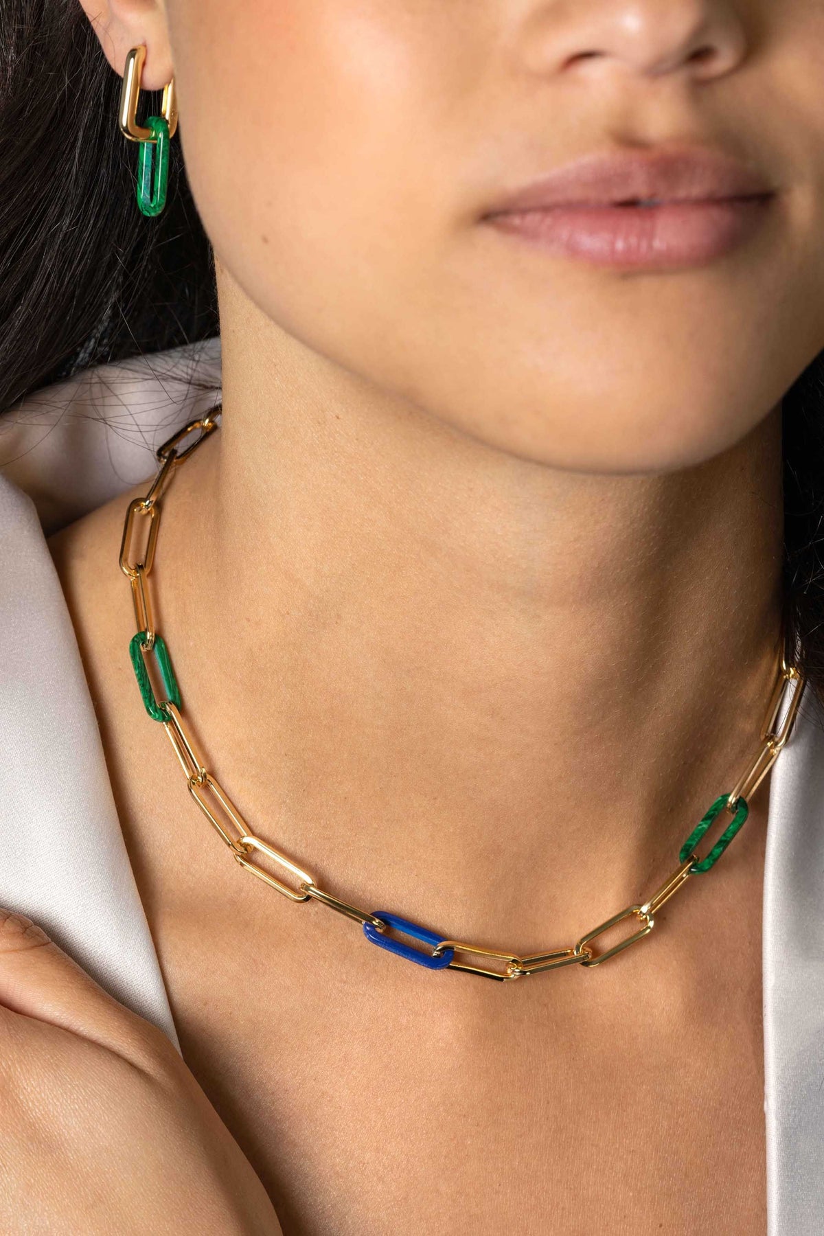 Collar Chapado en Oro Zic2455