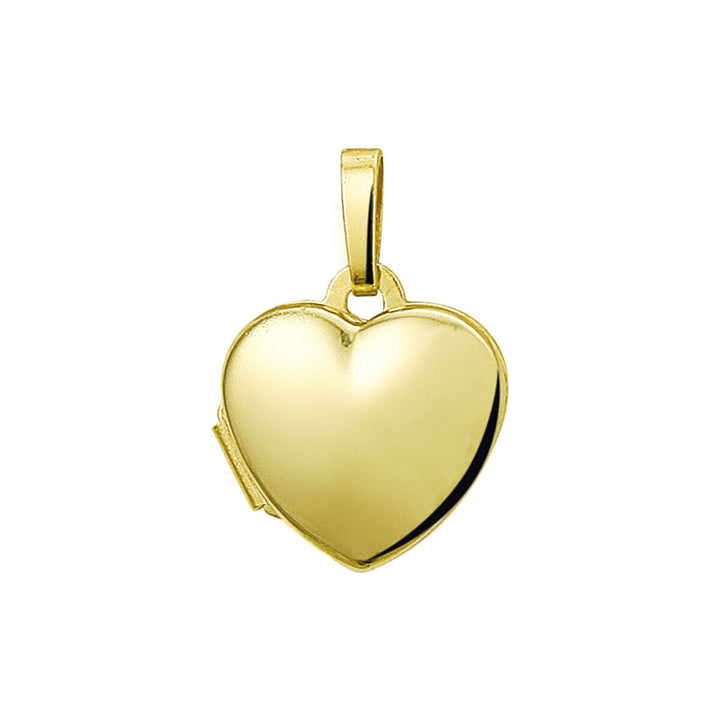 medaillon hart 14K geelgoud