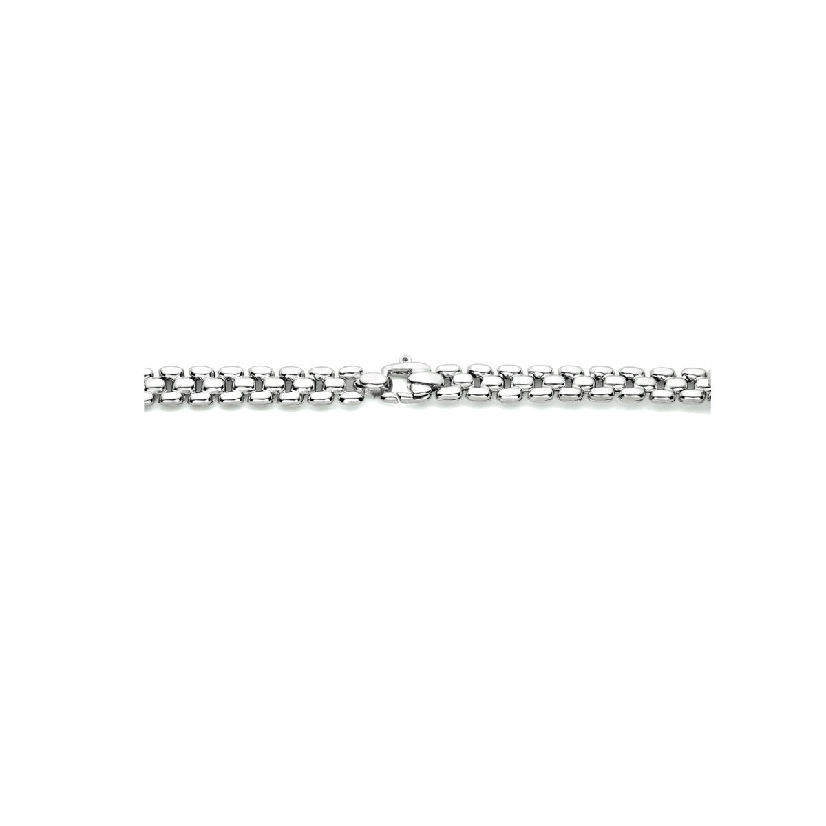 collar pantera 6,9 mm 43 cm plata rodiado