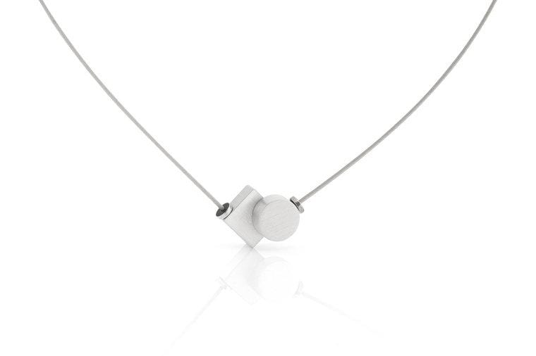 Collar Rondje y cuadrado C204