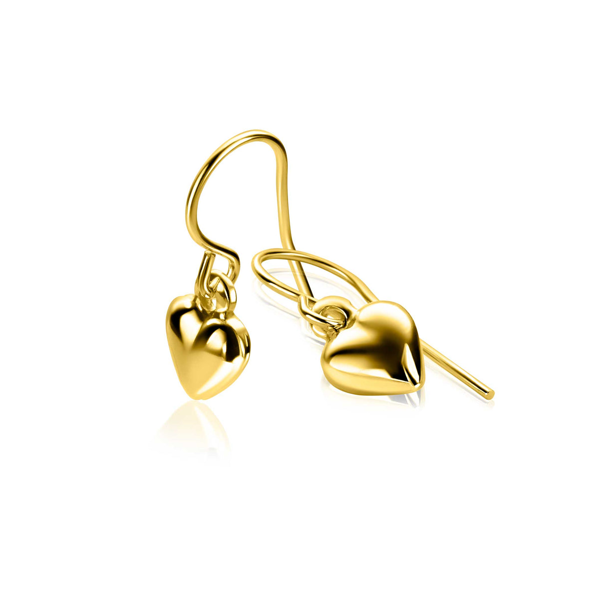 Zinzi Pendientes plata chapado en oro ZIO2661