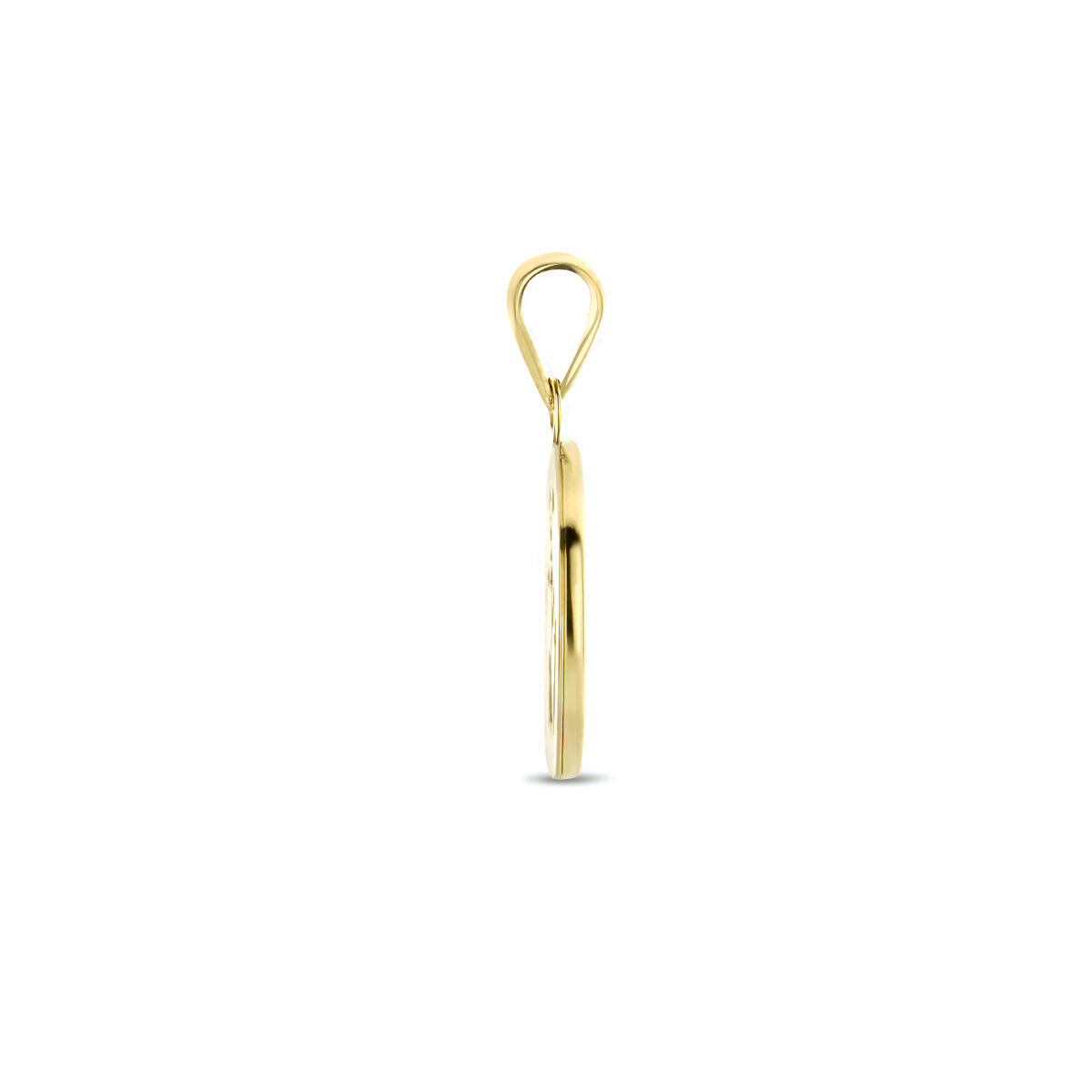 colgante mundo 14K oro amarillo