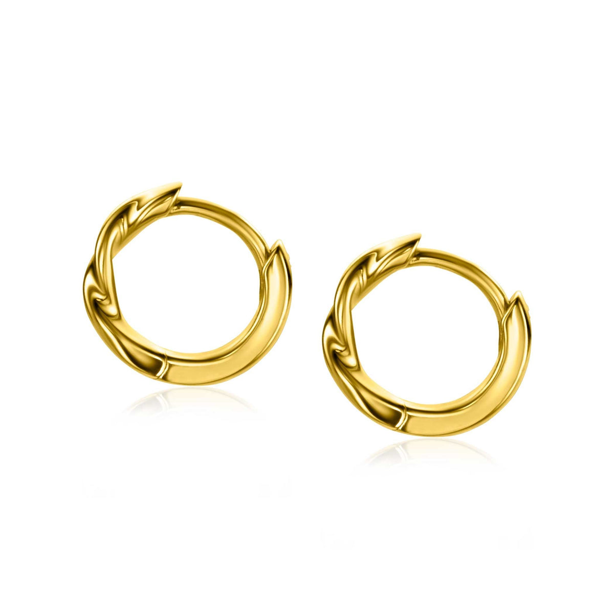 Zinzi Pendientes Chapado en Oro Zio2321 G
