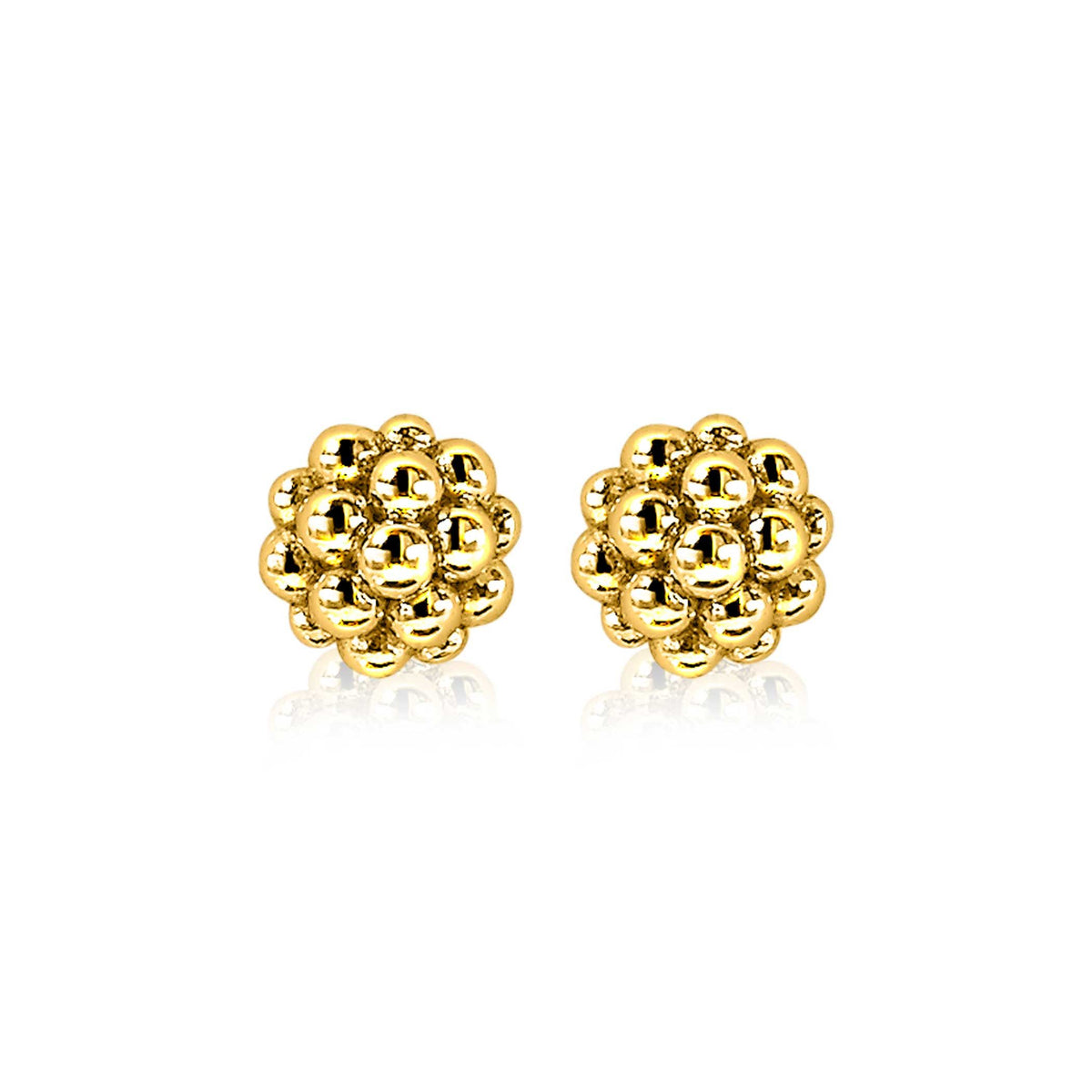 Zinzi Pendientes Chapado en Oro Zio1968 G