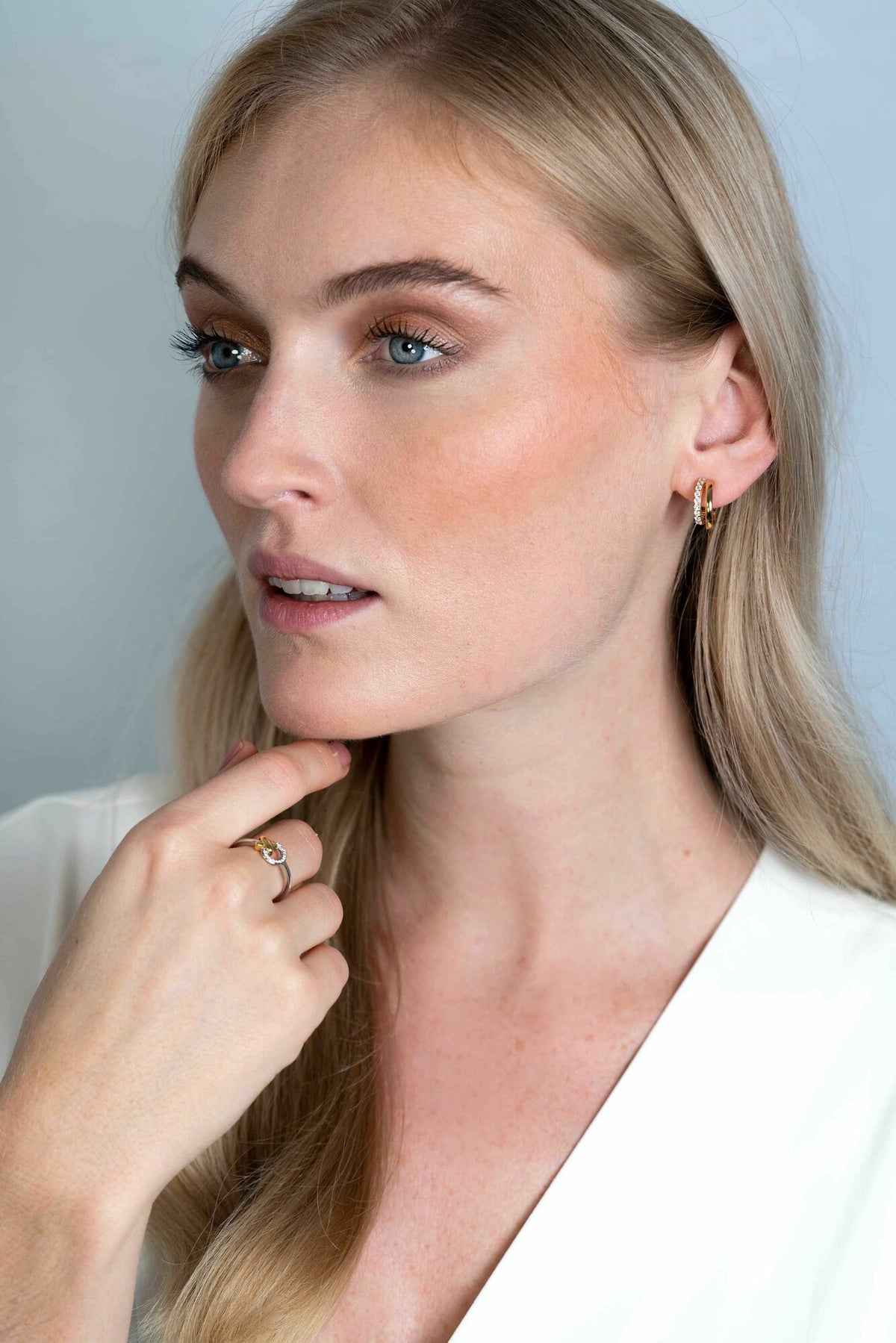 Zinzi Pendientes Chapado en Oro Zio2254