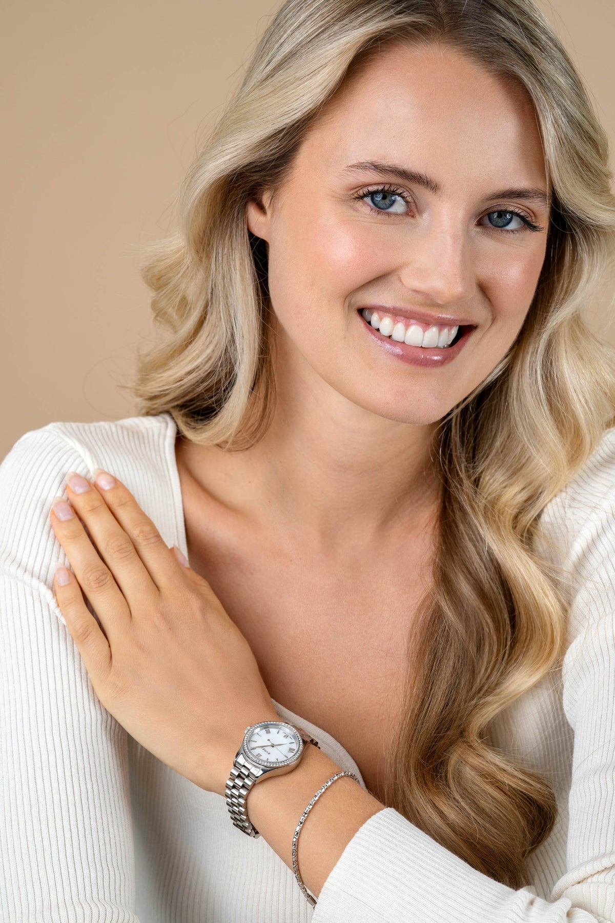 Reloj de mujer color plata acero ZIW2417