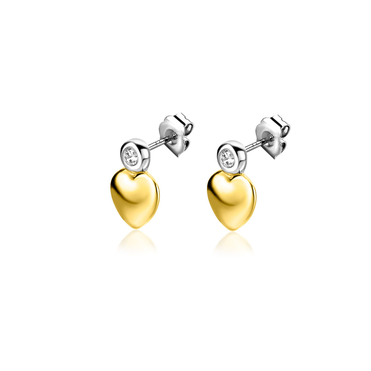 Zinzi Pendientes Chapado en Oro Zio2436