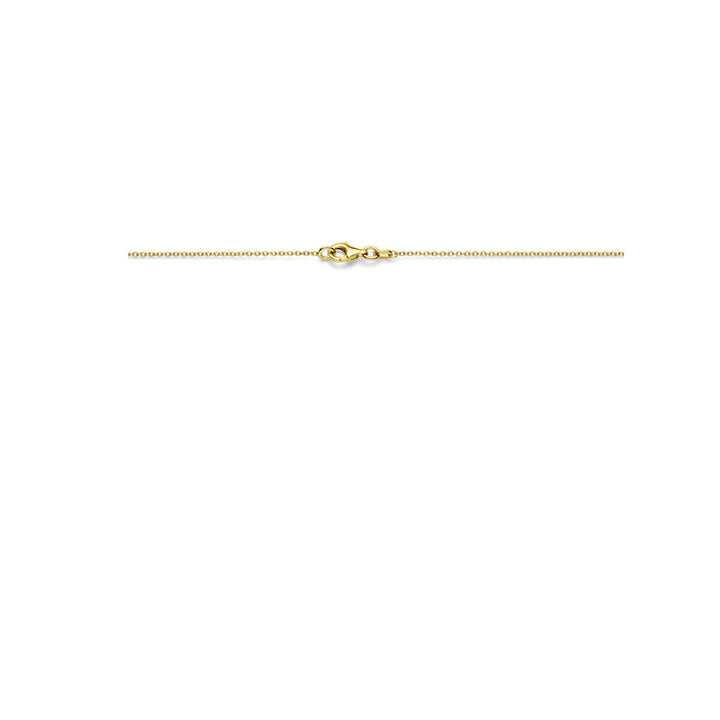 collier bolletjes 45 cm 14K geelgoud