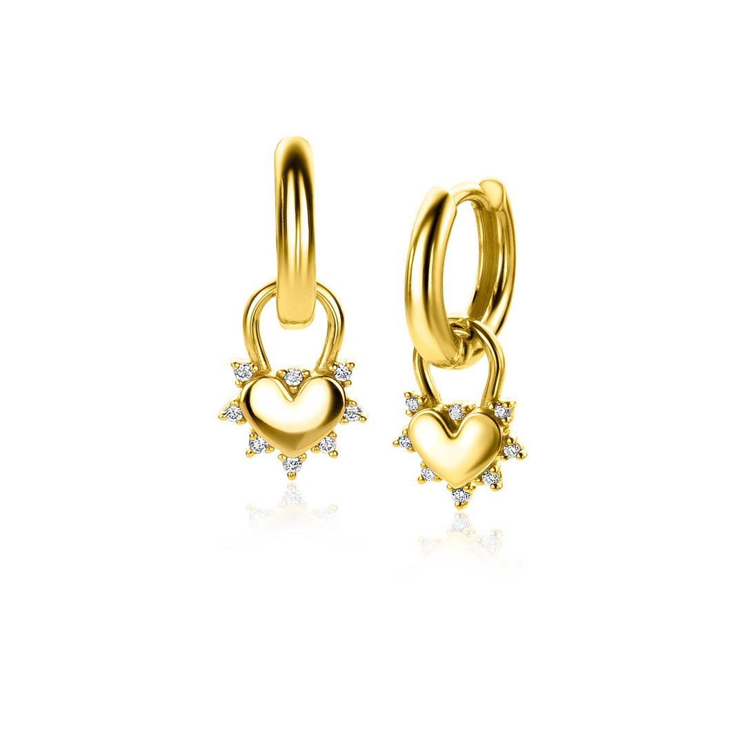 Zinzi Oorbellen Gold Plated Zich2253