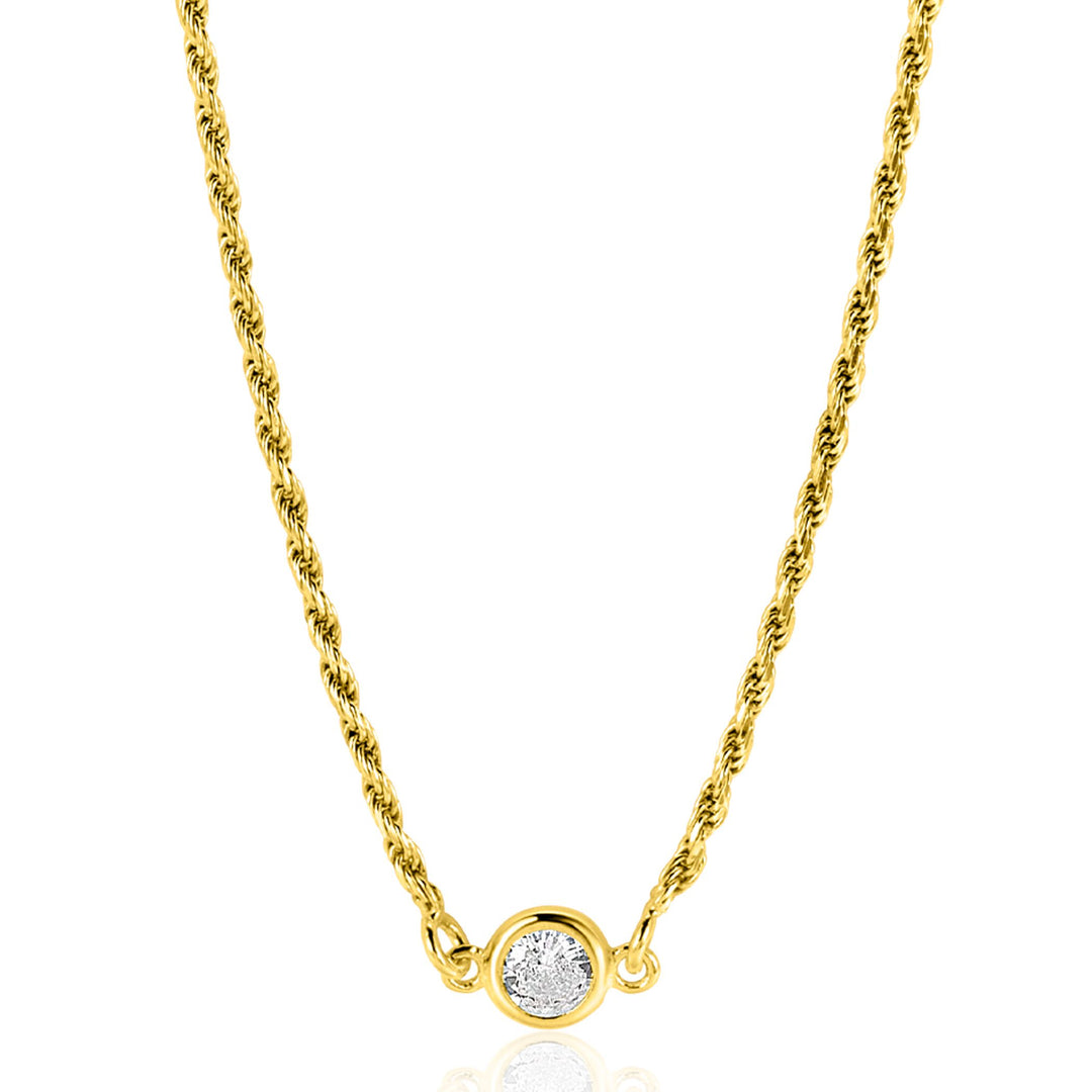 Zinzi Ketting Gold Plated Zic2461 Y