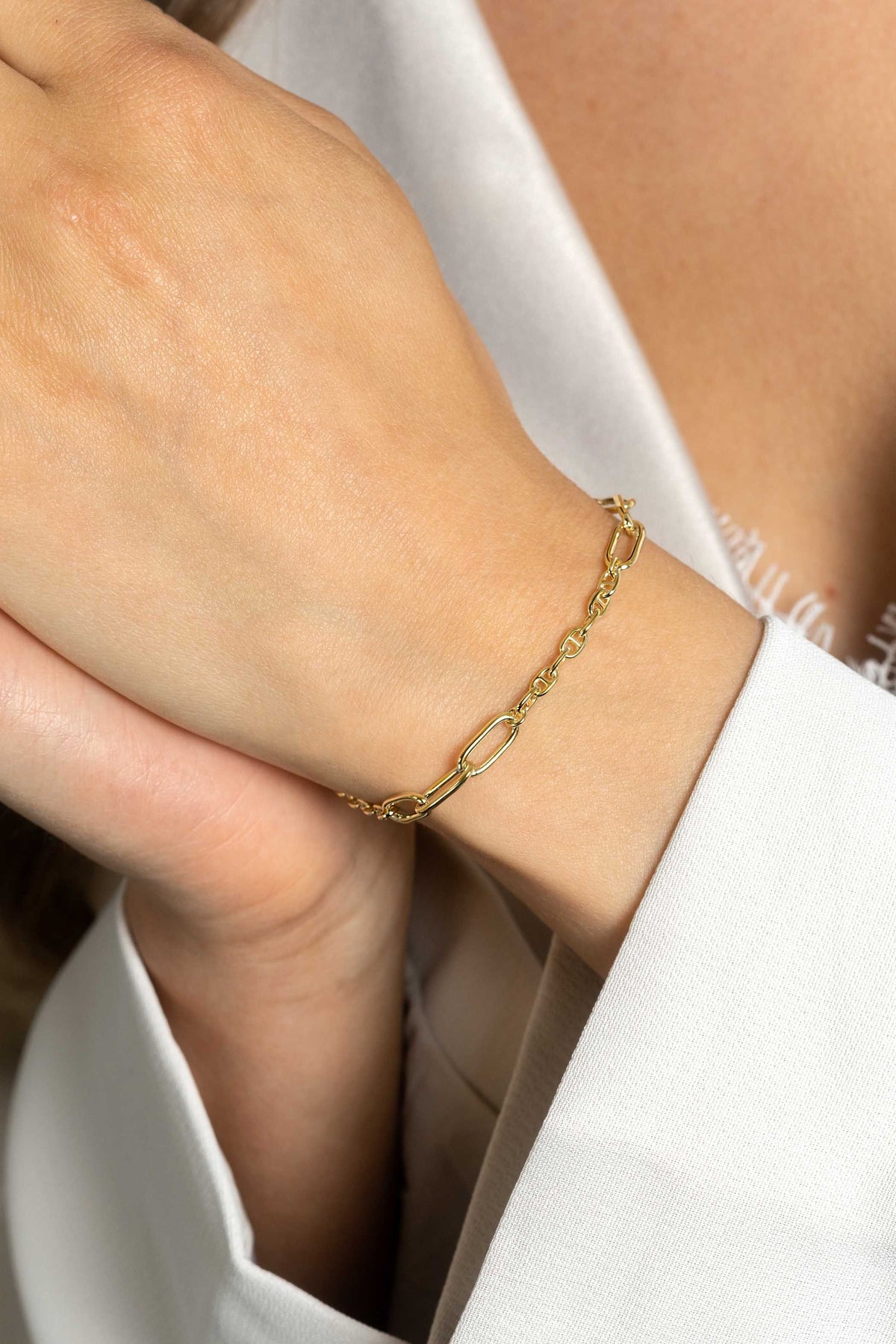 Pulsera chapada en oro Zia2413 G