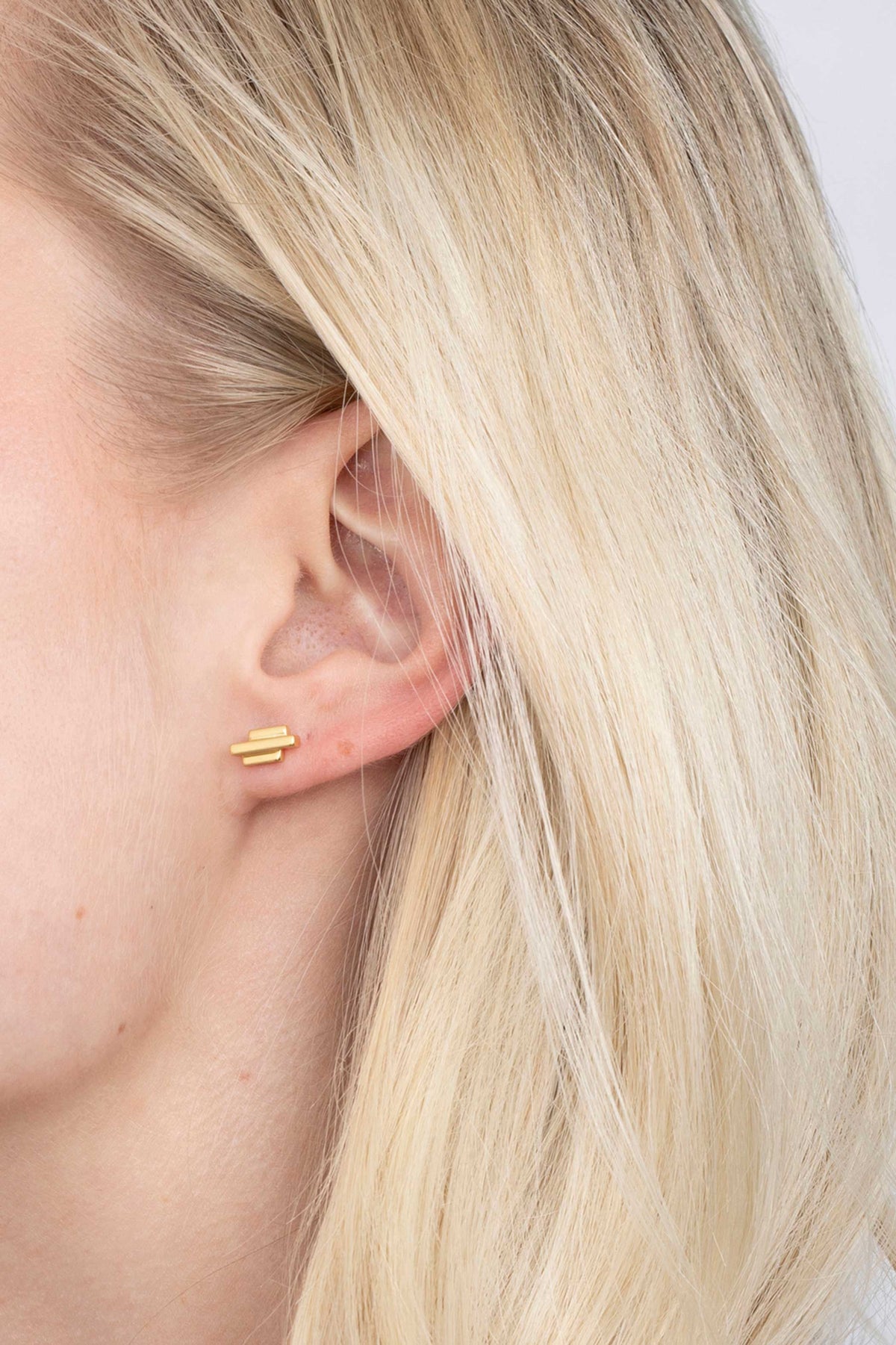 Zinzi Pendientes Chapado en Oro Zio1586 G
