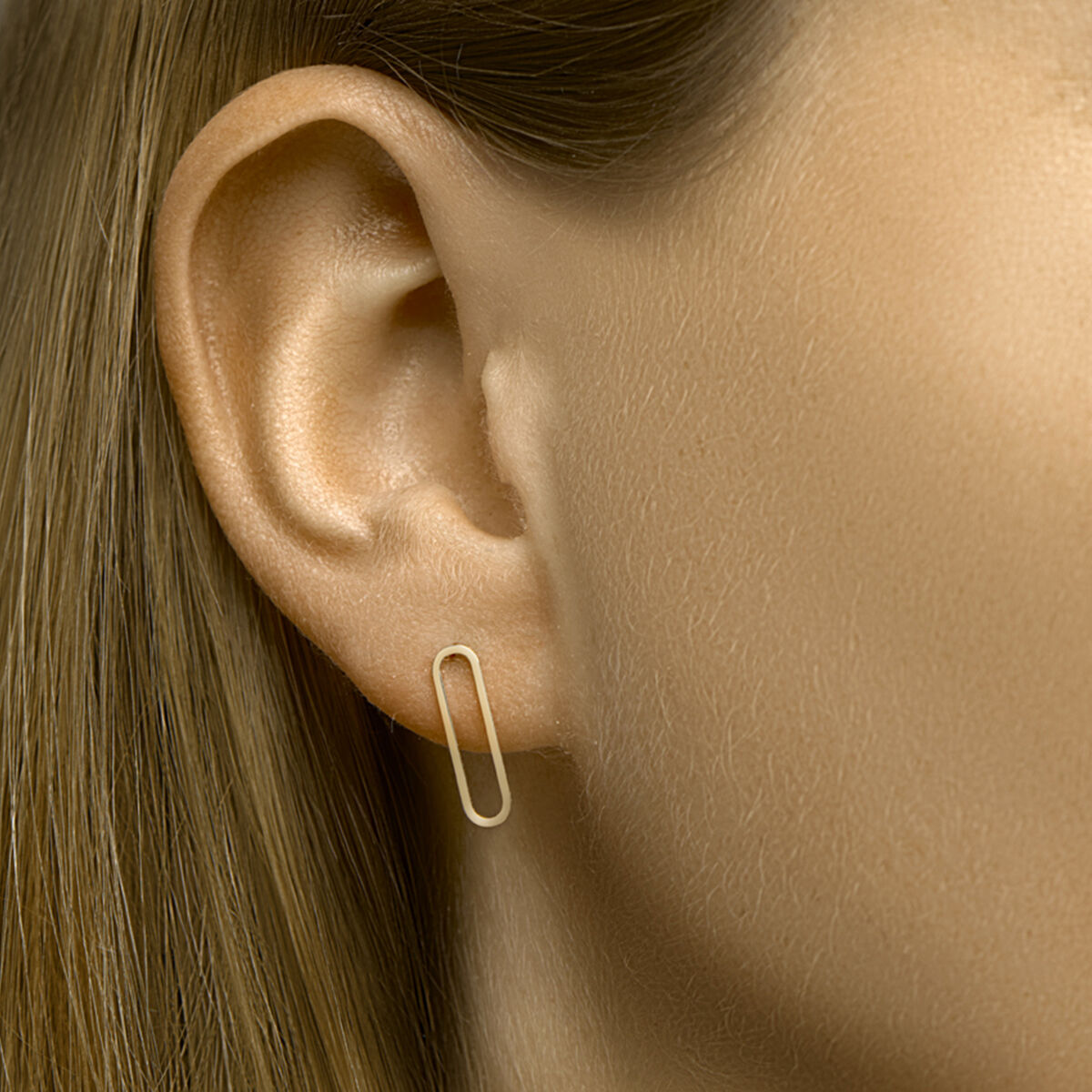 oorknoppen 14K geelgoud
