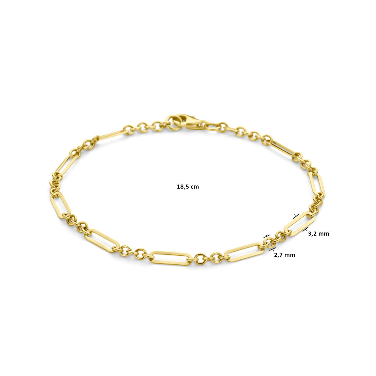 Pulsera de mujer de oro 14K