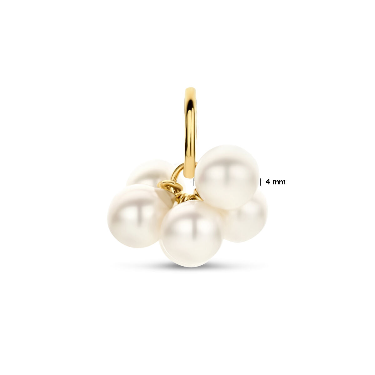 colgante perlas 14K oro amarillo