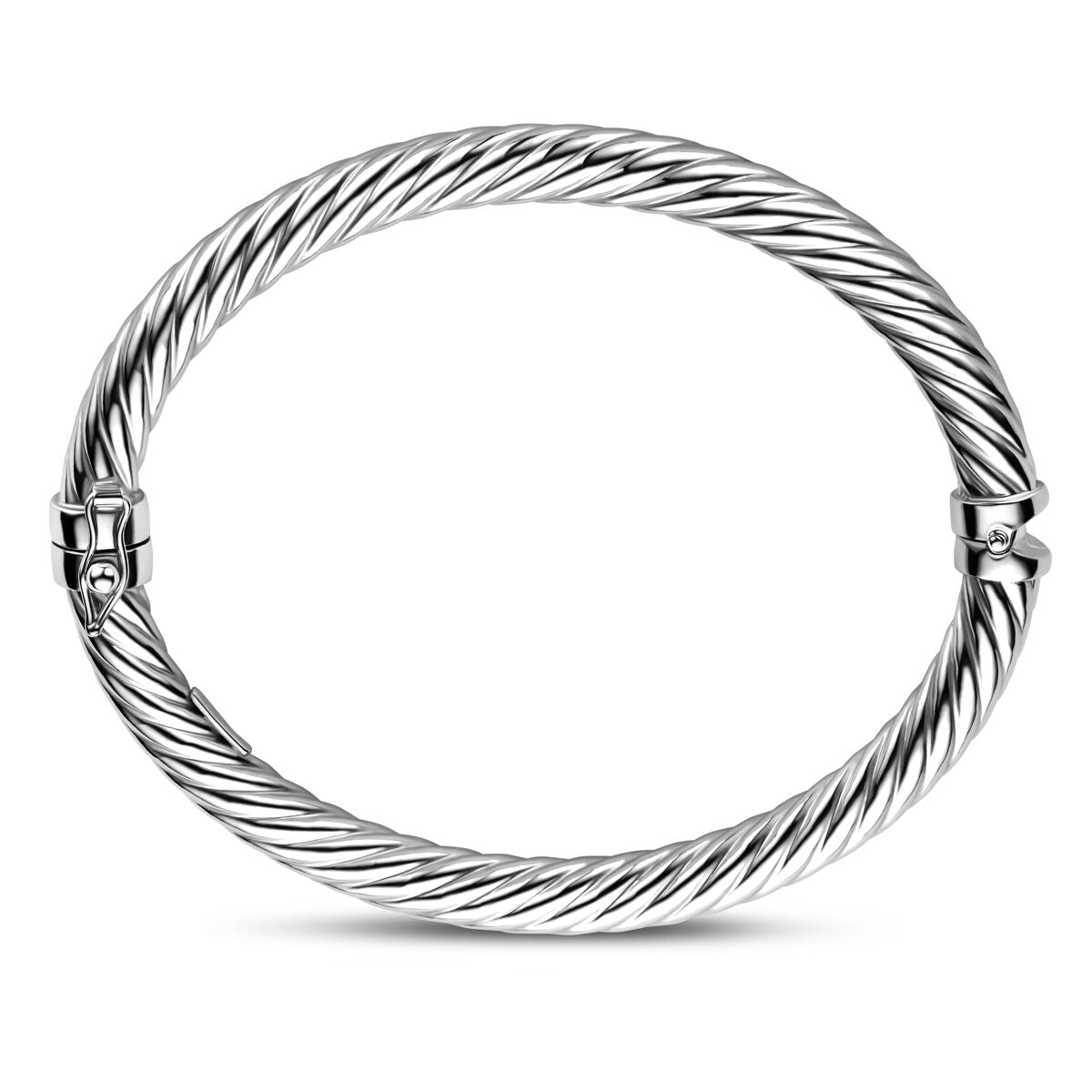 Pulsera de plata 925 rodiada