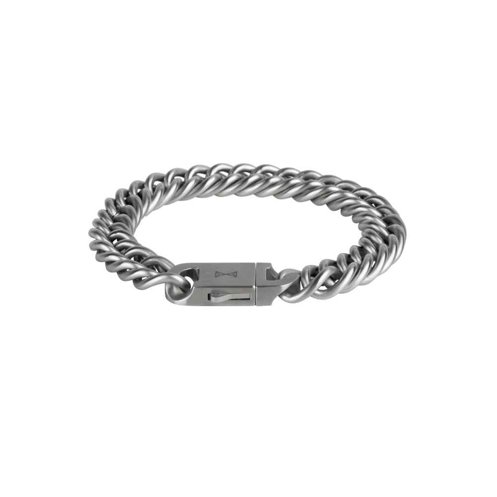 Gourmette Evelen Satin - Inox