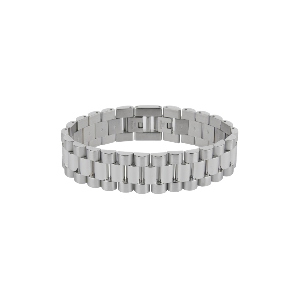 Stalen heren armband BraceLex – Inox