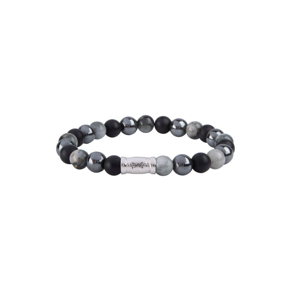 Kralen armband heren - Kinabalu - 8mm