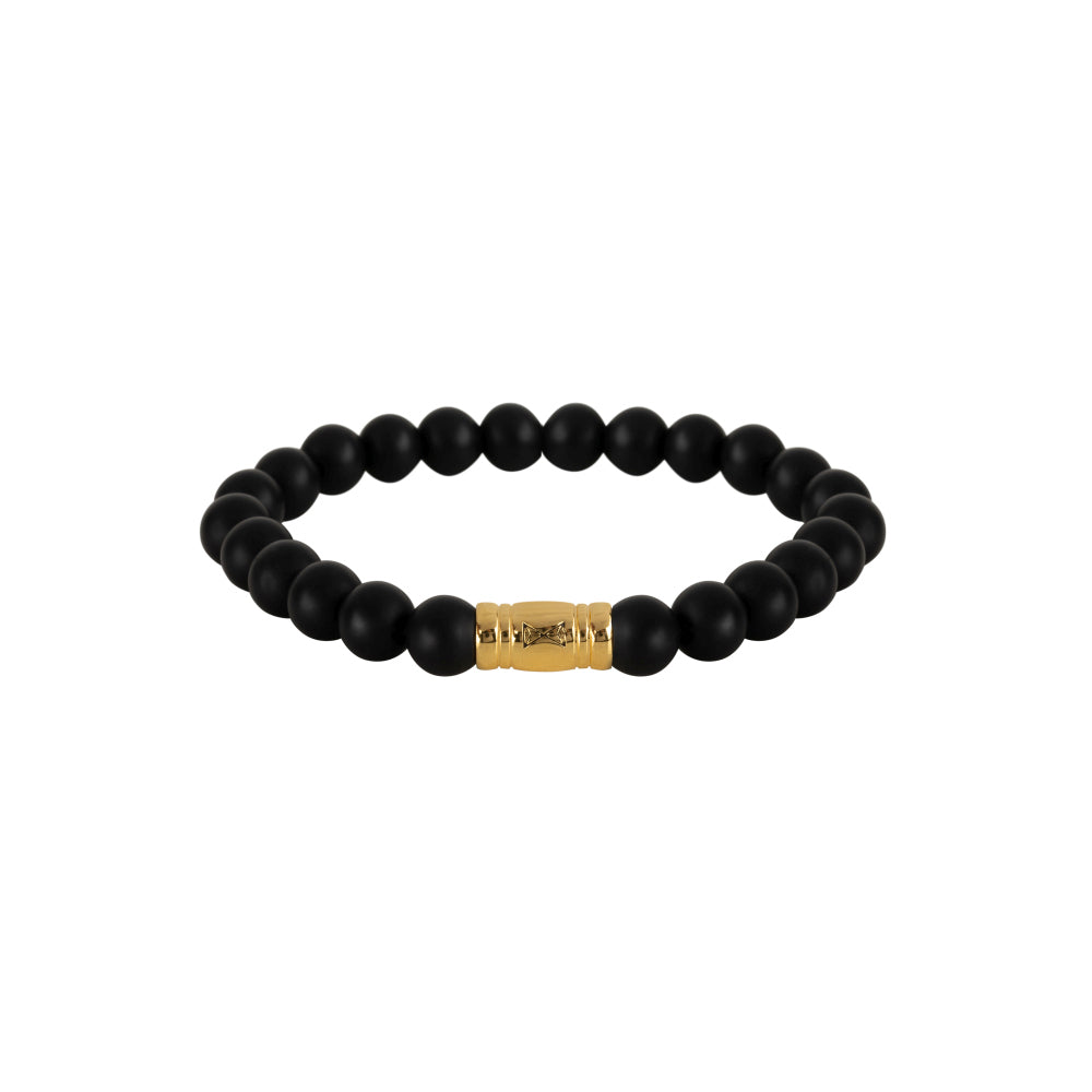 Kralen armband heren - Black Elk Peak Oro - 8mm