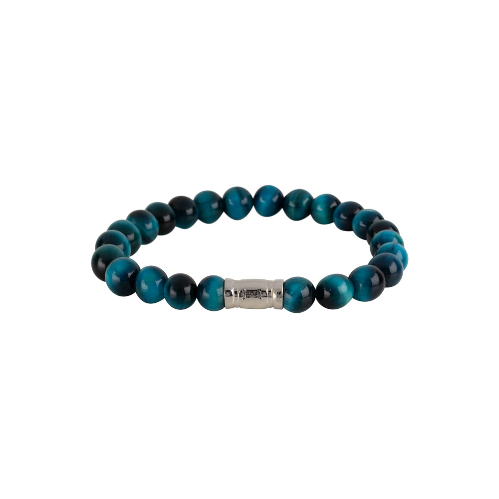 Kralen armband heren - Azurite Peak  - 8mm