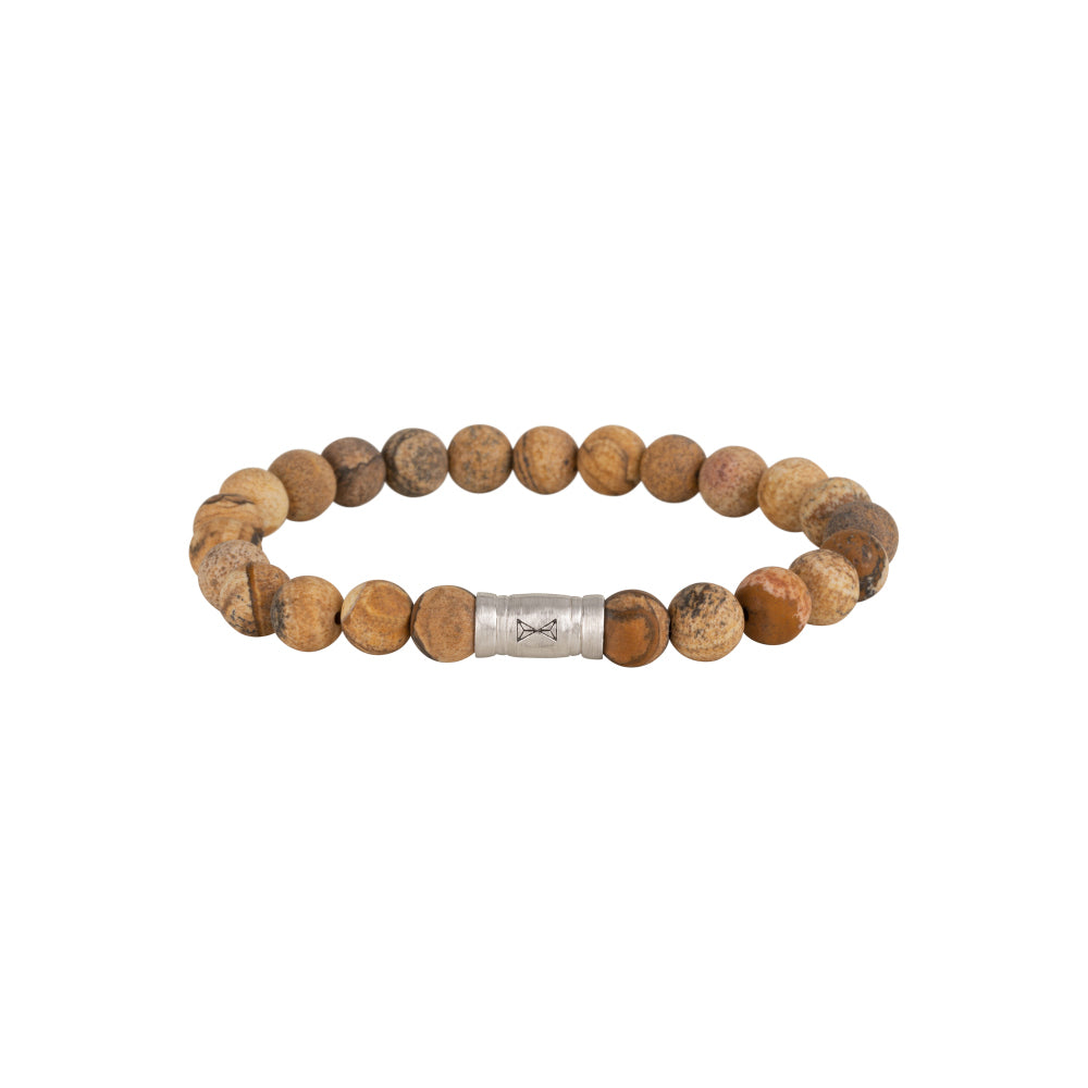 Kralen armband heren - Mount Wood - 8mm