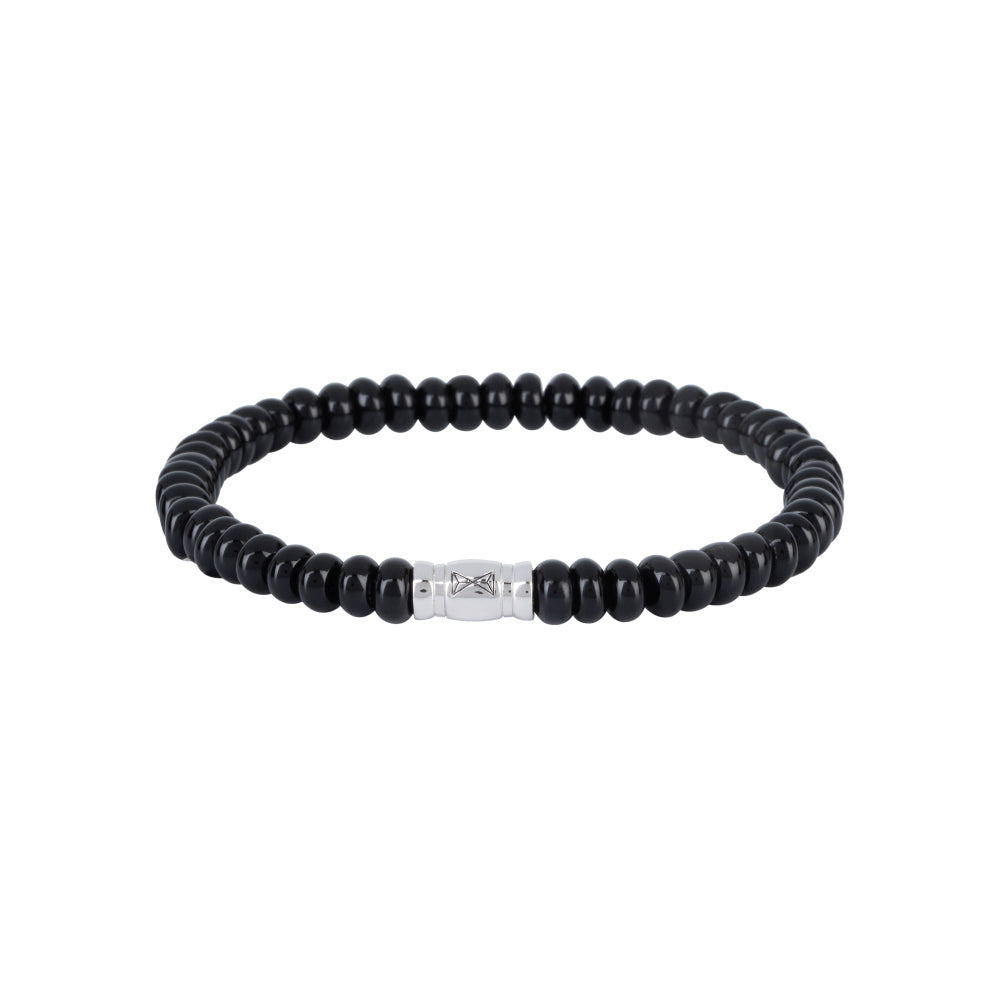 Kralen armband heren - Agate Mountain Oval - 6mm