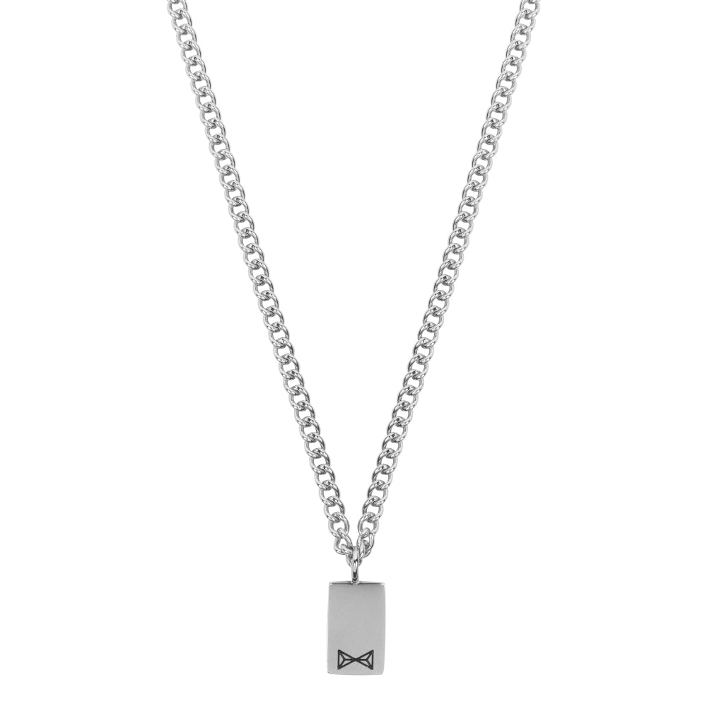 Zilveren ketting heren - Necklace Gourmette Mini Indentity
