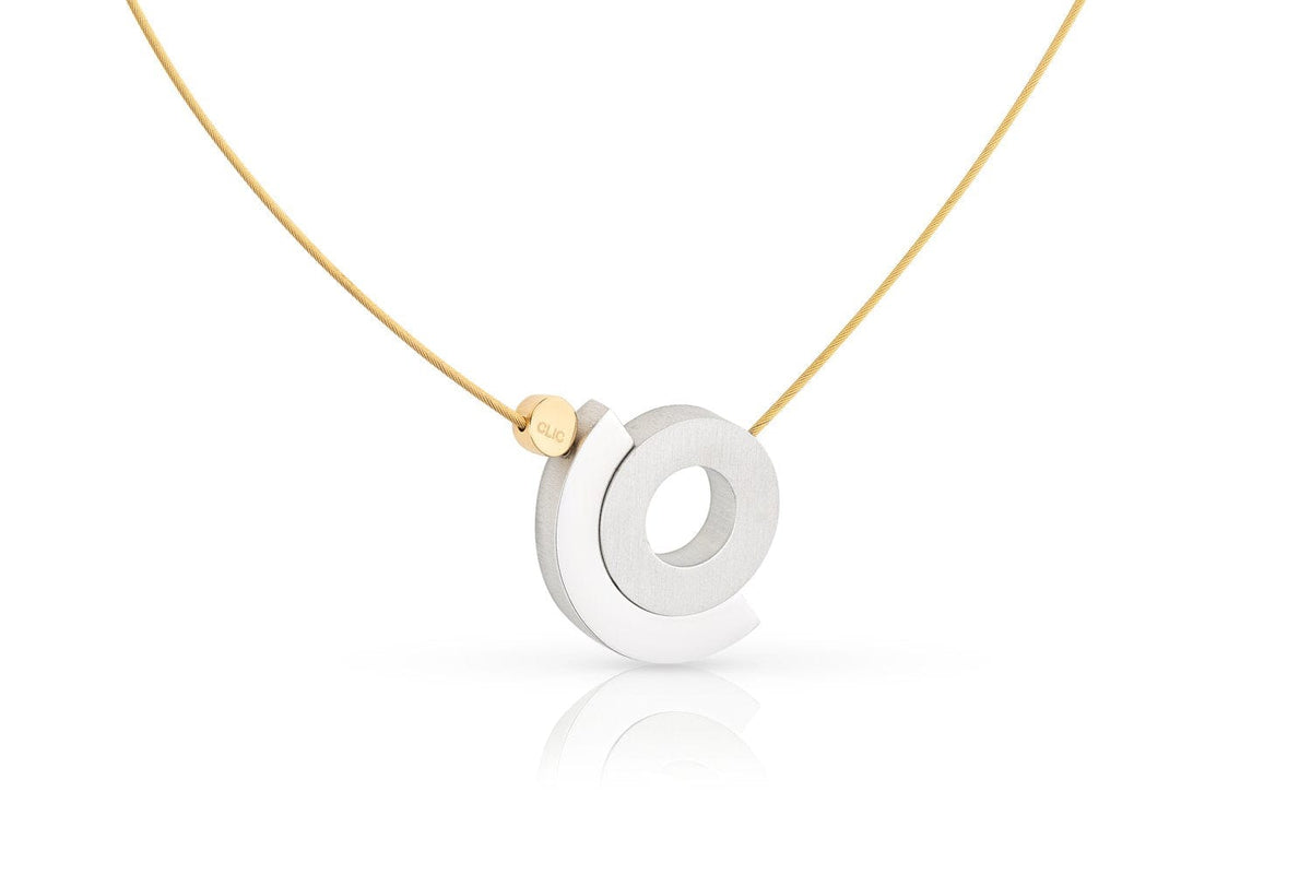 Collar Anillo en media caña C248G
