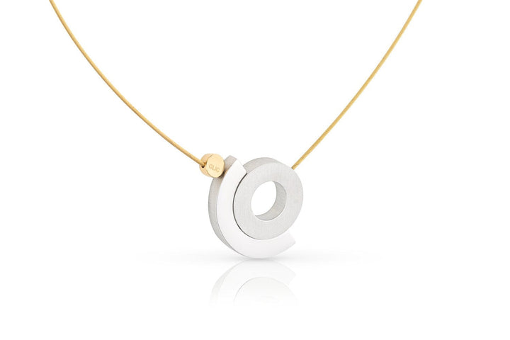 Collier Ring in halve ring C248G