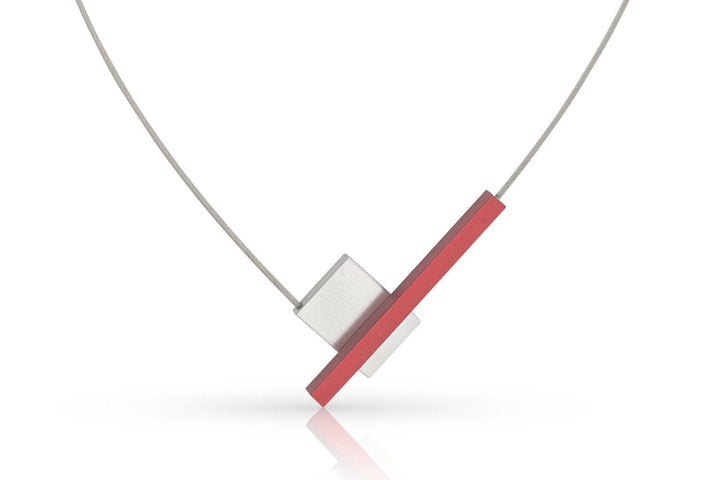 Collier V-vorm met staafje C261R
