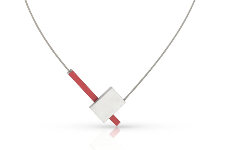 Collier V-vorm met staafje C261R