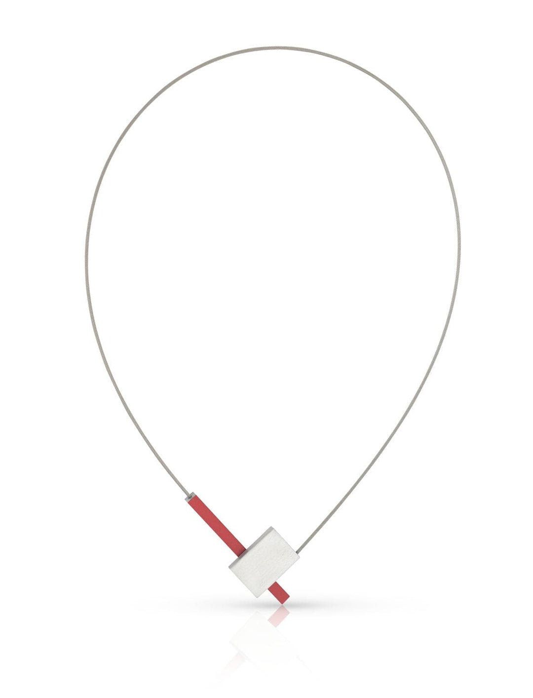 Collier V-vorm met staafje C261R