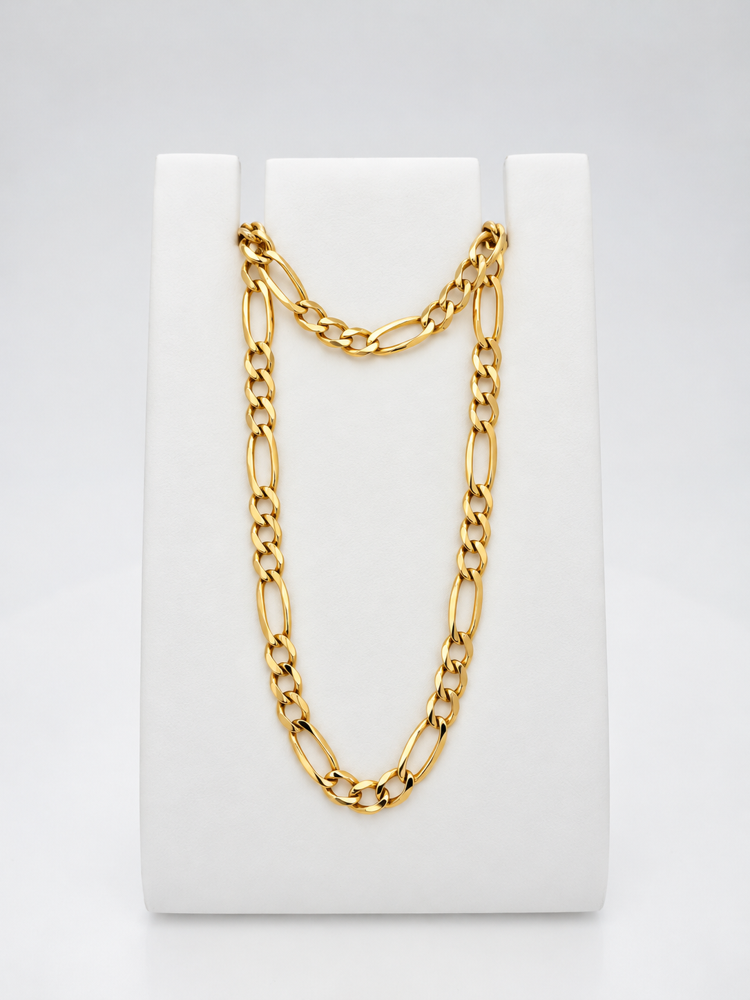 vintage gouden collier 14K figaro 8.9gr