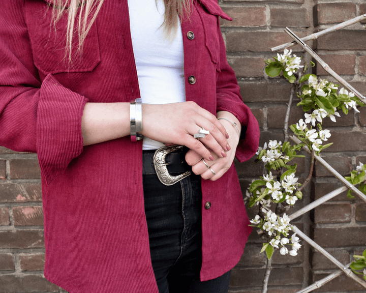 Ring twee boogjes naar buiten fits most R9