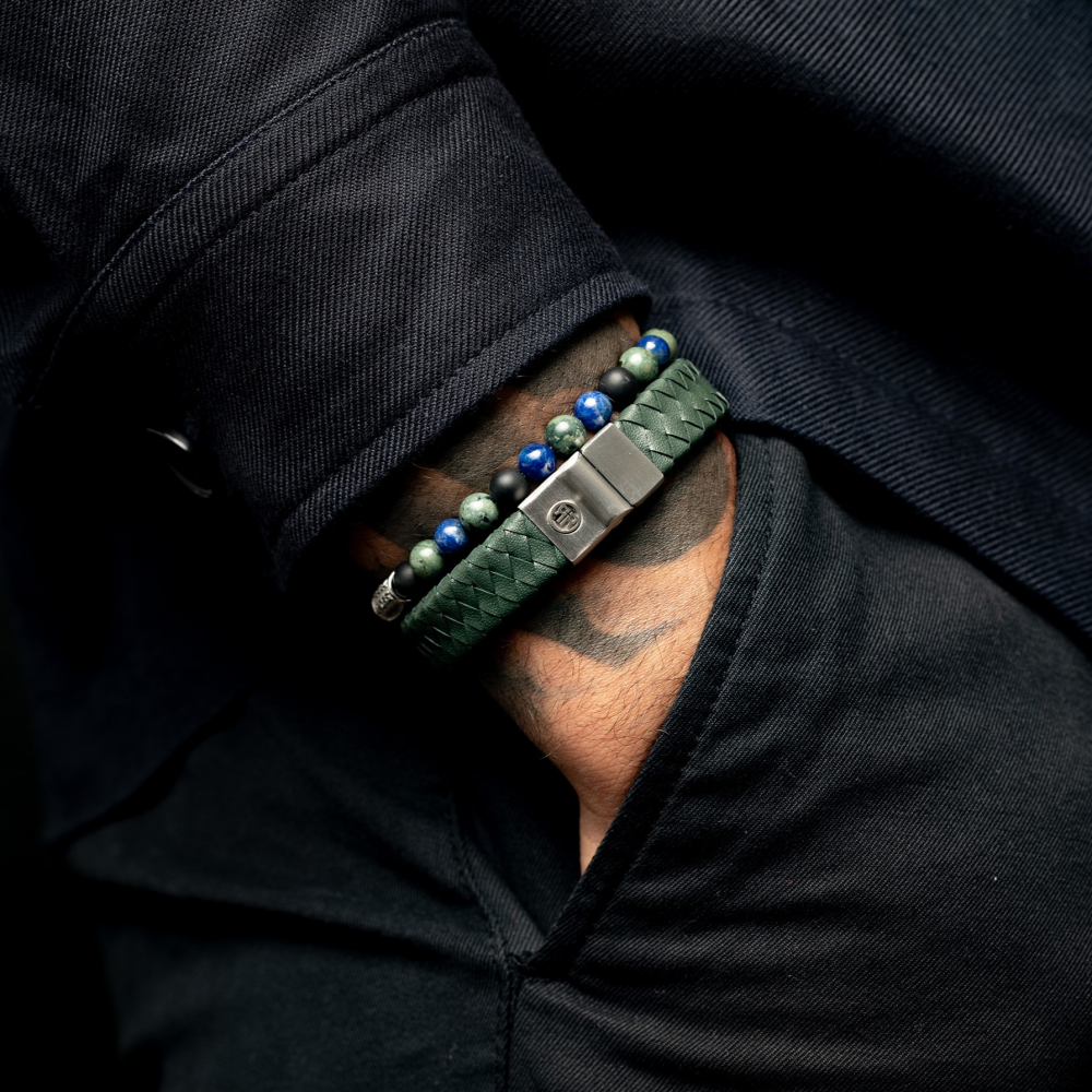 River Deep - 6mm - Pulsera de hombre de cuentas