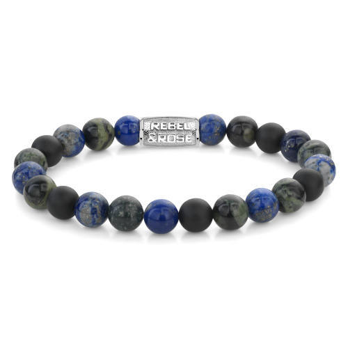 River Deep - 8mm - Heren Kralen Armband