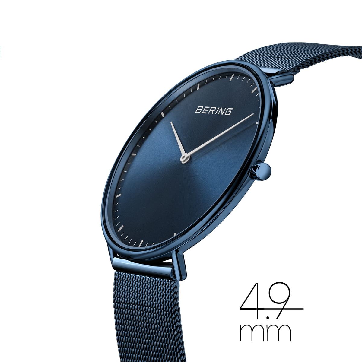 reloj unisex esfera azul - 15739-397