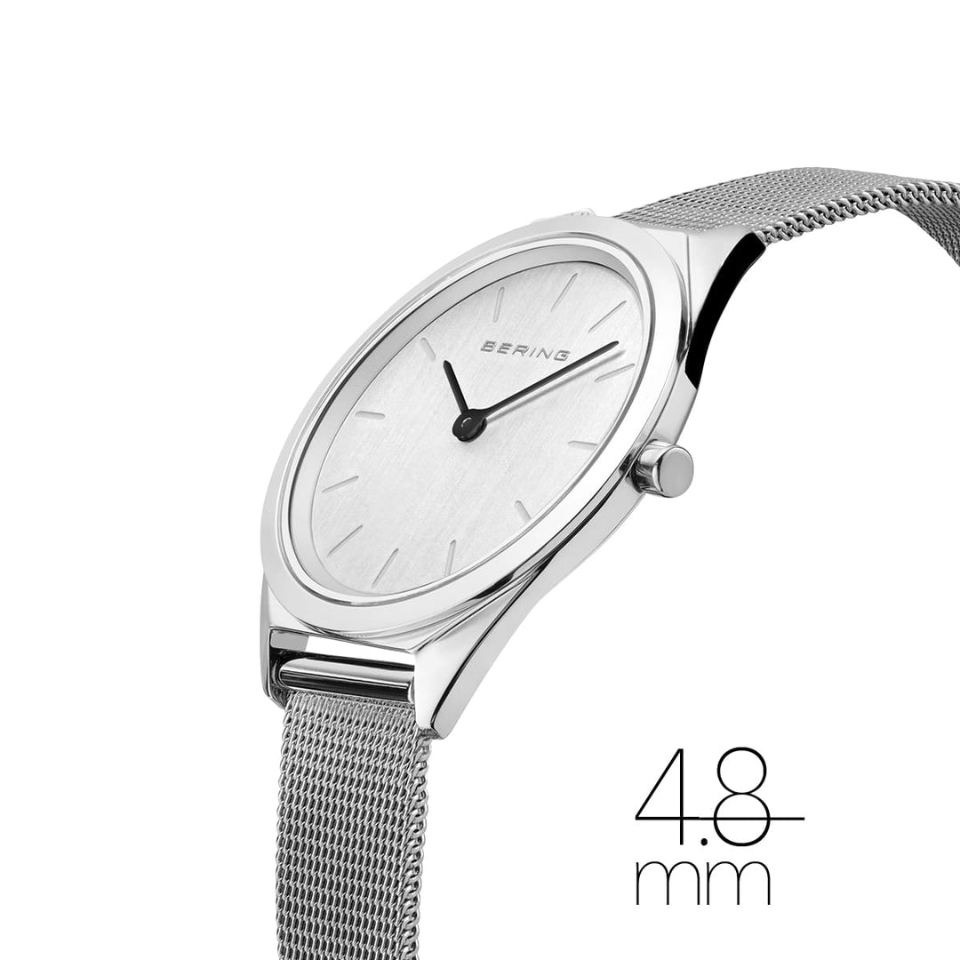 bering unisex horloge zilveren wijzerplaat - 17031-000
