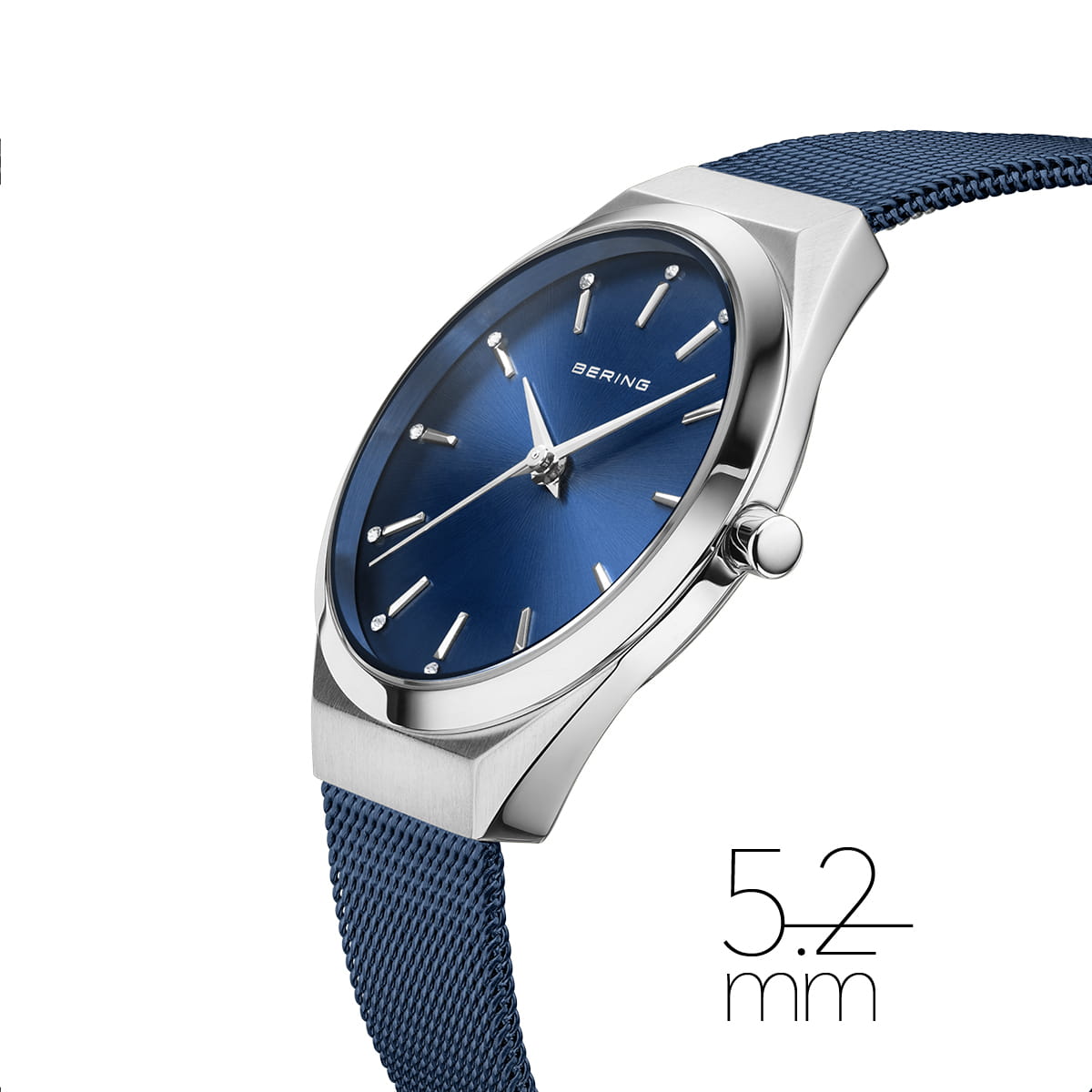 reloj unisex esfera azul - 18729-307
