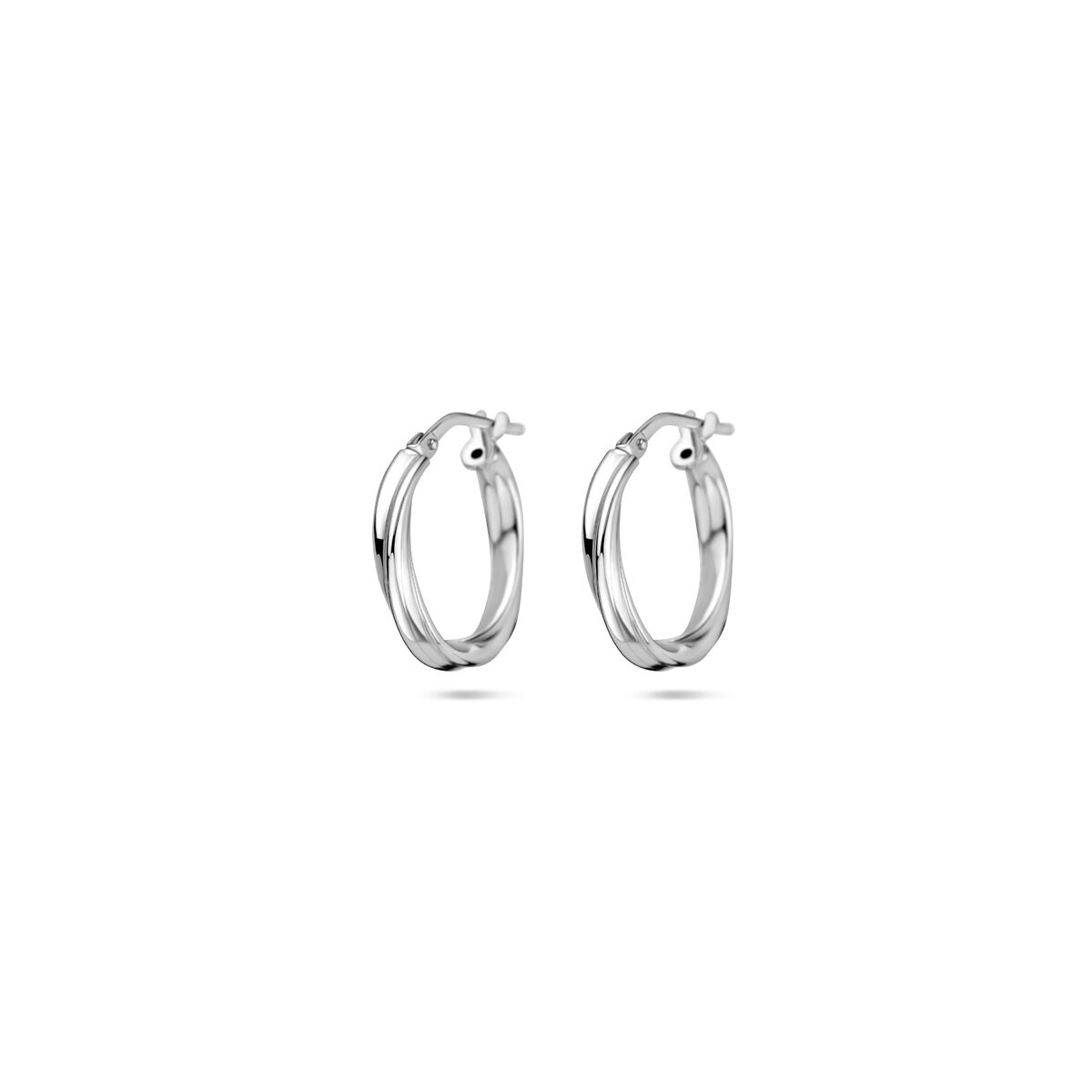 Aros retorcidos de 2,0 mm en plata.