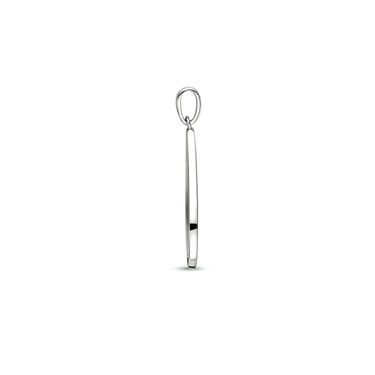 colgante de ónice y circonitas en plata rodiada