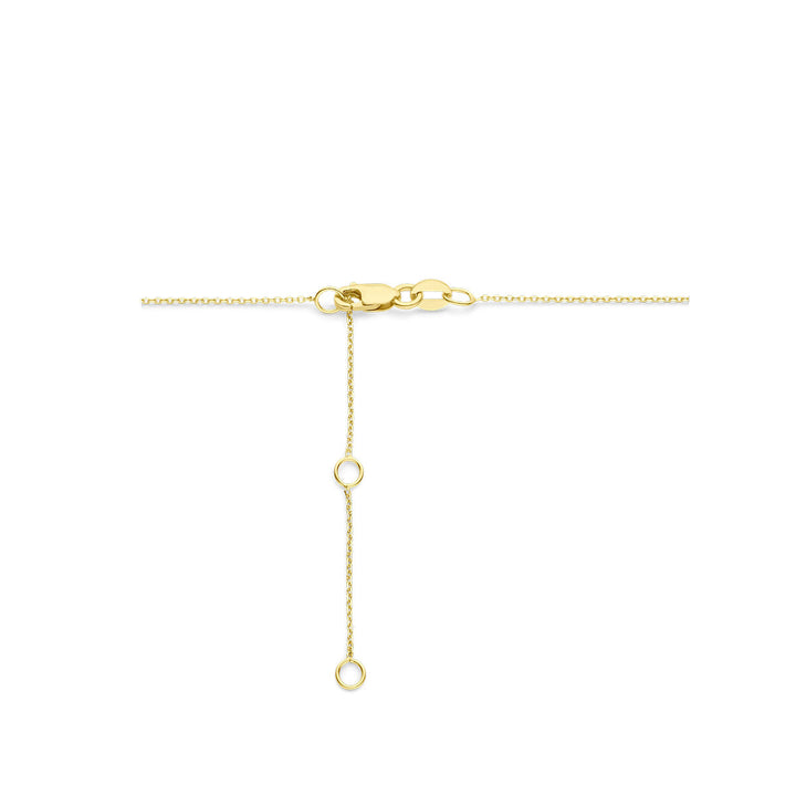 collier diamant 40 – 42 – 44 cm 0.20ct g si 18K geelgoud