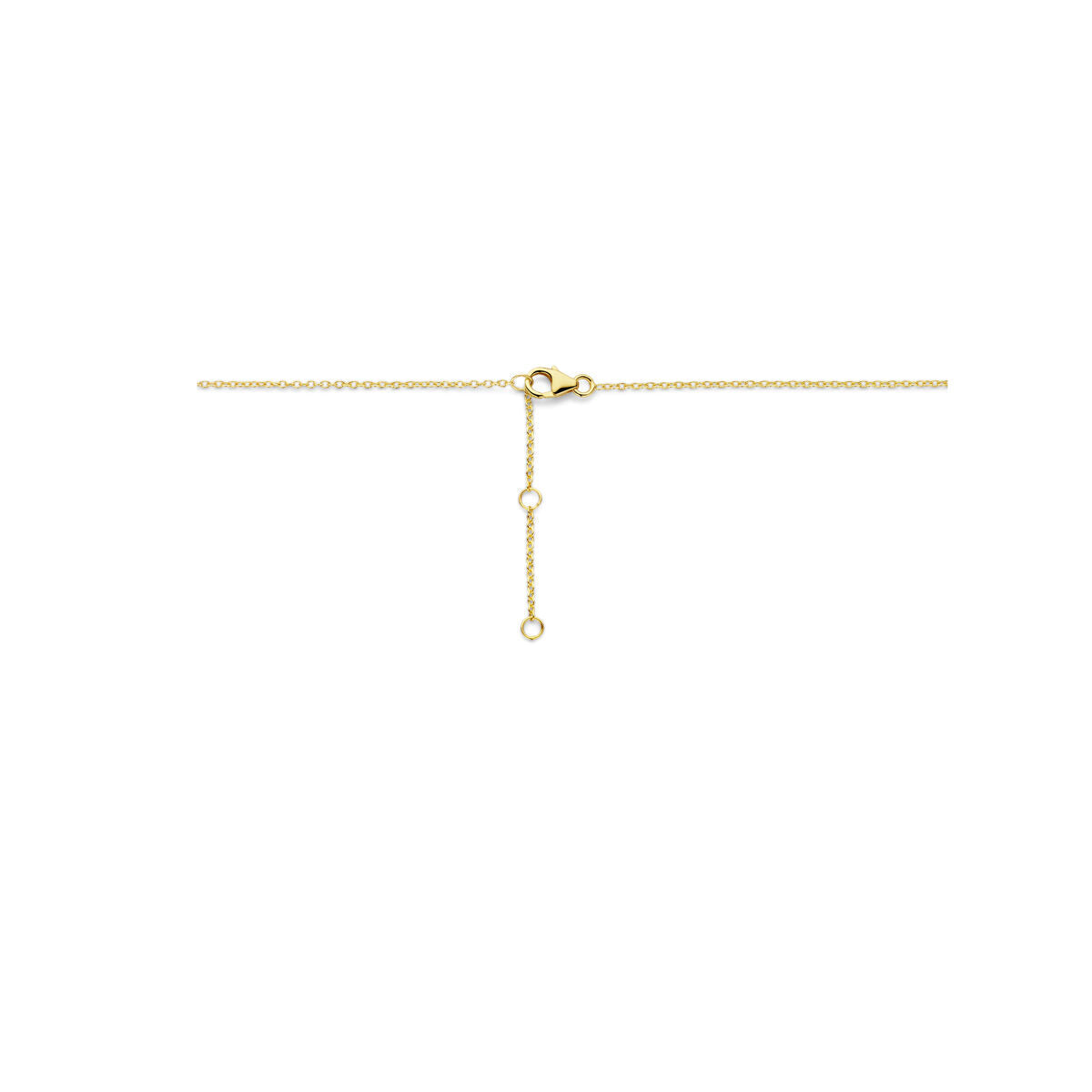 collar love 41 - 43 - 45 cm 3 micrones plata chapado en oro amarillo