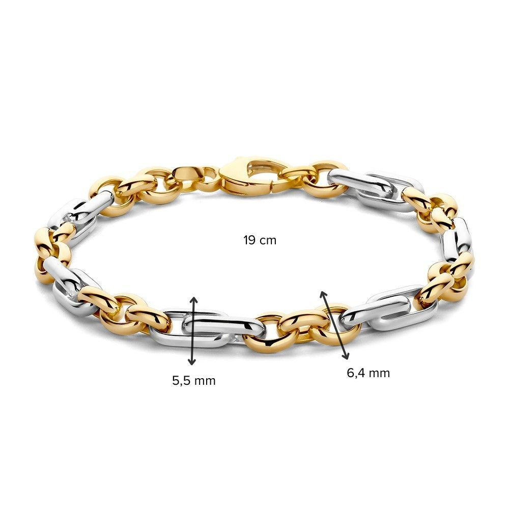 Pulsera bicolor
