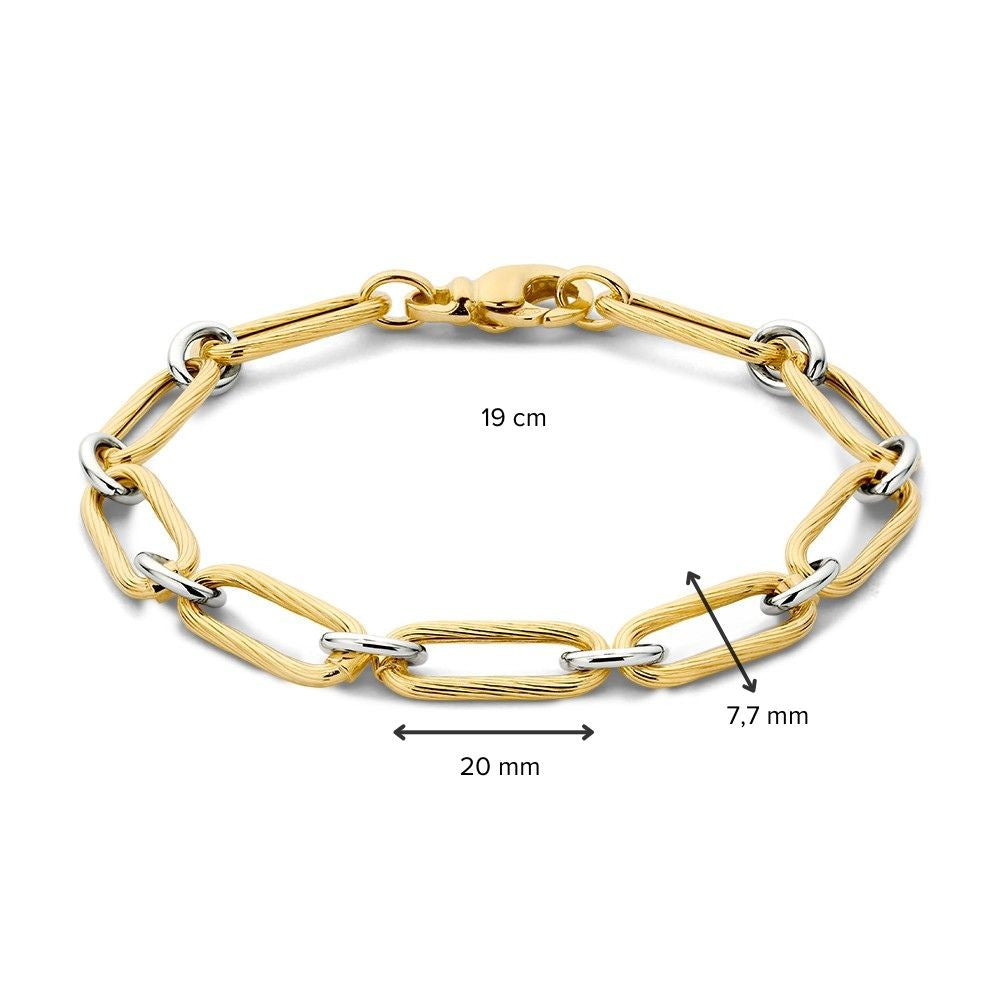Pulsera bicolor