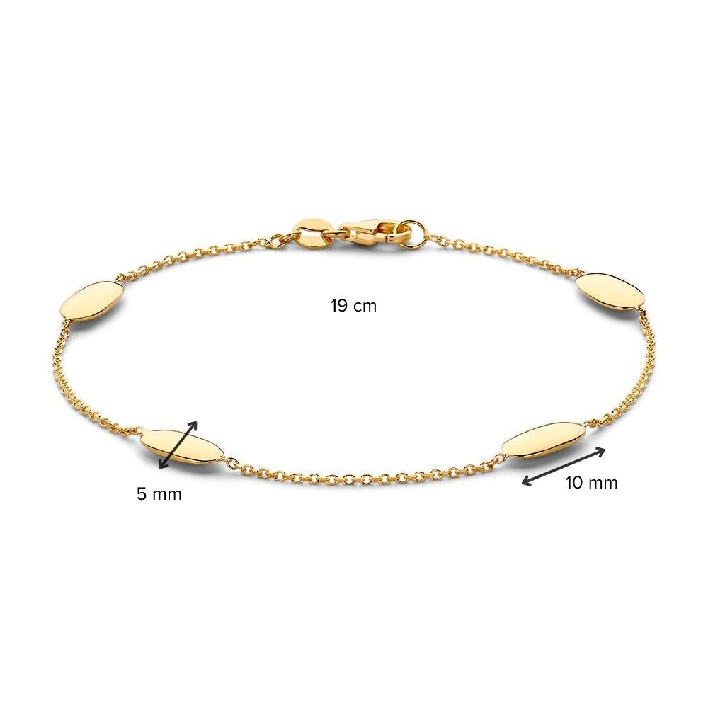 Pulsera oro amarillo